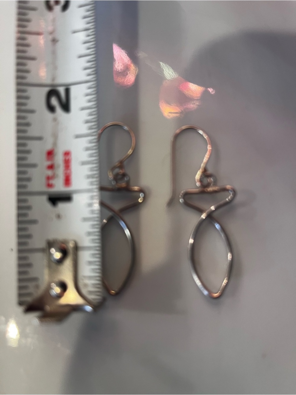 Elegant Sterling Silver Ichthus Christian Fish Earrings - Women's Jewelry - Picture 2 of 6